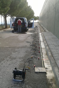 Estudio masw para deposito de agua